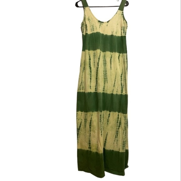 Motherhood Maternity Dresses & Skirts - Motherhood Green Tie Dye Maxi Dress Size Small
